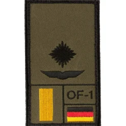 Café Viereck - Rank Patch Leutnant Luftwaffe