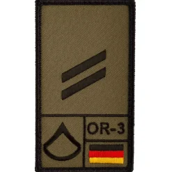 Café Viereck - Rank Patch Obergefreiter