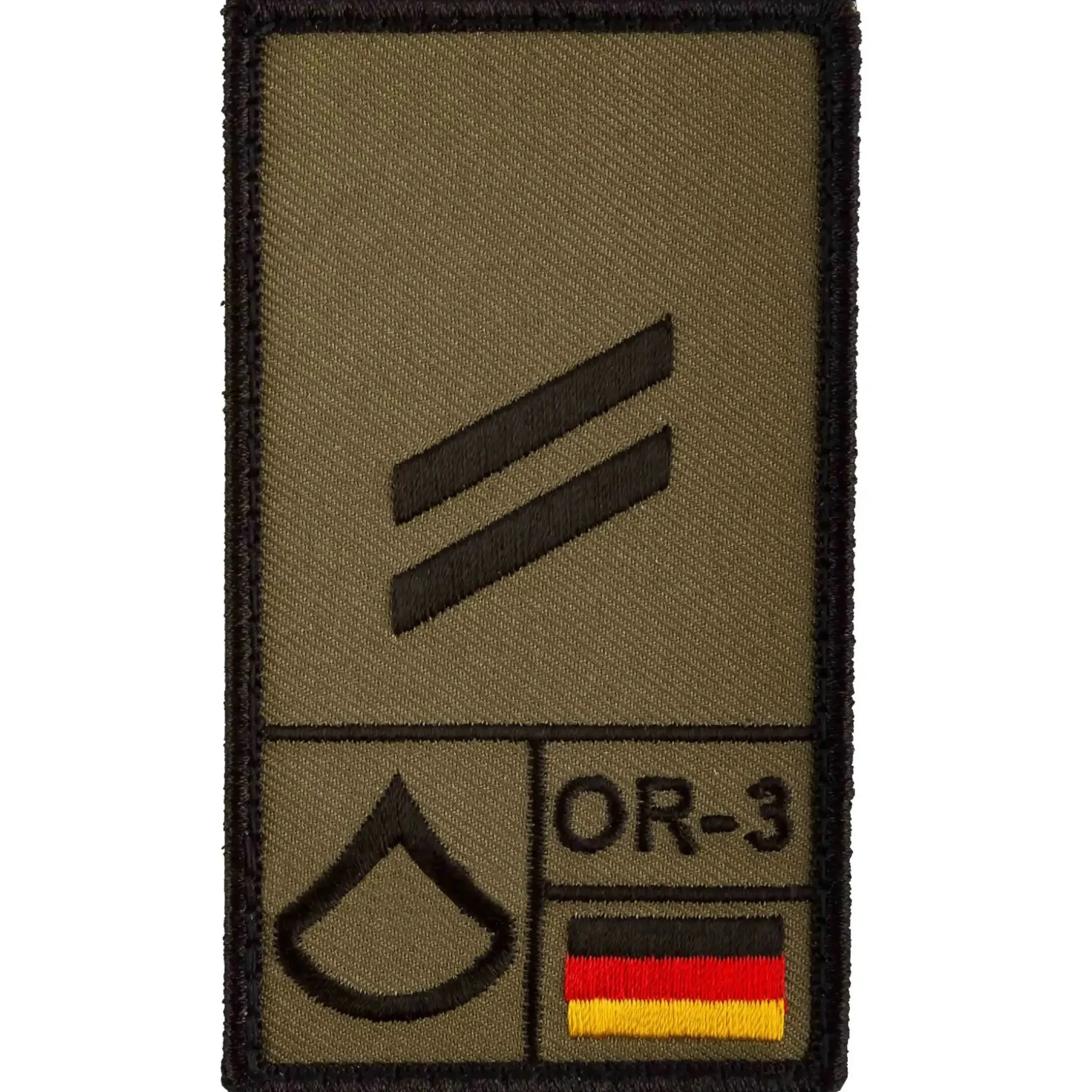 Café Viereck - Rank Patch Obergefreiter