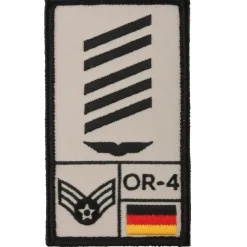 Café Viereck - Rank Patch Oberstabsgefreiter Luftwaffe
