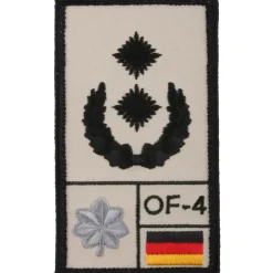 Café Viereck - Rank Patch Oberstleutnant