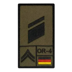 Café Viereck - Rank Patch Stabskorporal