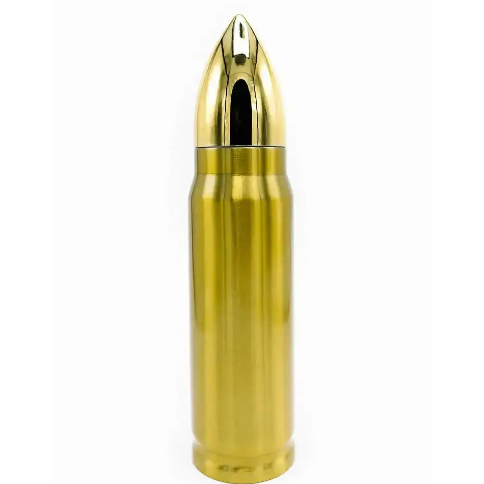 Caliber Gourmet - Thermoflasche Bullet goldfarben