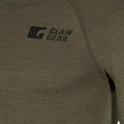 Clawgear - Longsleeve Merino Seamless stonegrey olive