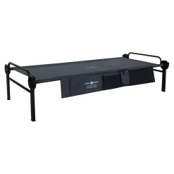 Disc-O-Bed - Feldbett XLT Single Edition mit Seitentasche anthrazi