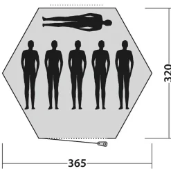 EasyCamp - Kuppelzelt Moonlight Yurt