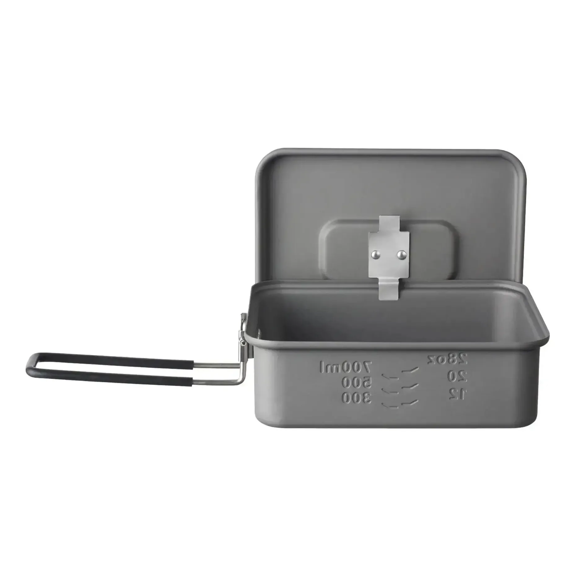 Esbit - Topf Outdoor Aluminium eckig 1.2 L