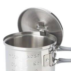 Esbit - Trockenbrennstoff Kochset 0.585 L Edelstahl