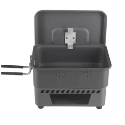 Esbit - Trockenbrennstoff Kochset 1.1 L Aluminium hartanodisiert