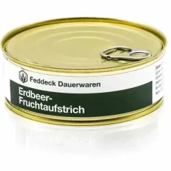 Feddeck Dauerwaren - Dosenaufstrich Erdbeere 200 g
