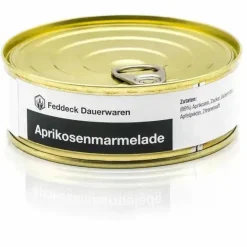Feddeck Dauerwaren - Dosenmarmelade Aprikose 200 g