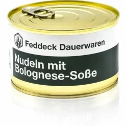 Feddeck Dauerwaren - Fertiggericht Dose Nudeln Bolognese 400 g