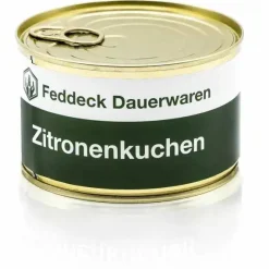 Feddeck Dauerwaren - Zitronenkuchen Dose 160g