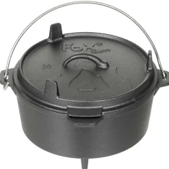 Fox Outdoor - Feuertopf Dutch Oven Gusseisen 3.8 L