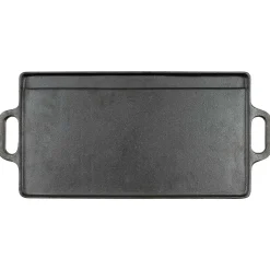 Fox Outdoor - Grillplatte Gusseisen mit Griffen