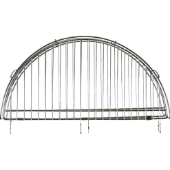 Fox Outdoor - Grillrost klappbar mit Kette 46.8 cm