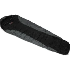 Fox Outdoor - Mumienschlafsack Economic schwarz grau