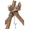 Fox Outdoor - Outdoor Dreibeinhalter Edelstahl mit Kette und Haken