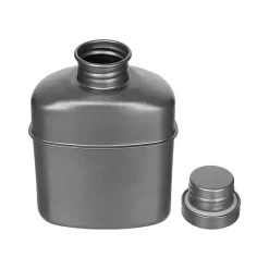 Fox Outdoor - Trinkflasche Titan 1 L mit Tasche