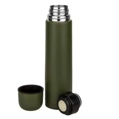 Fox Outdoor - Vakuum Thermoflasche MFH 1 L oliv