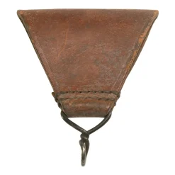 Französische Armee - Franz. Koppelschlaufe Dreieck Leder gebraucht