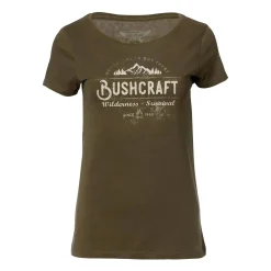 720gear - T-Shirt Bushcraft Wilderness Survival army Frauen