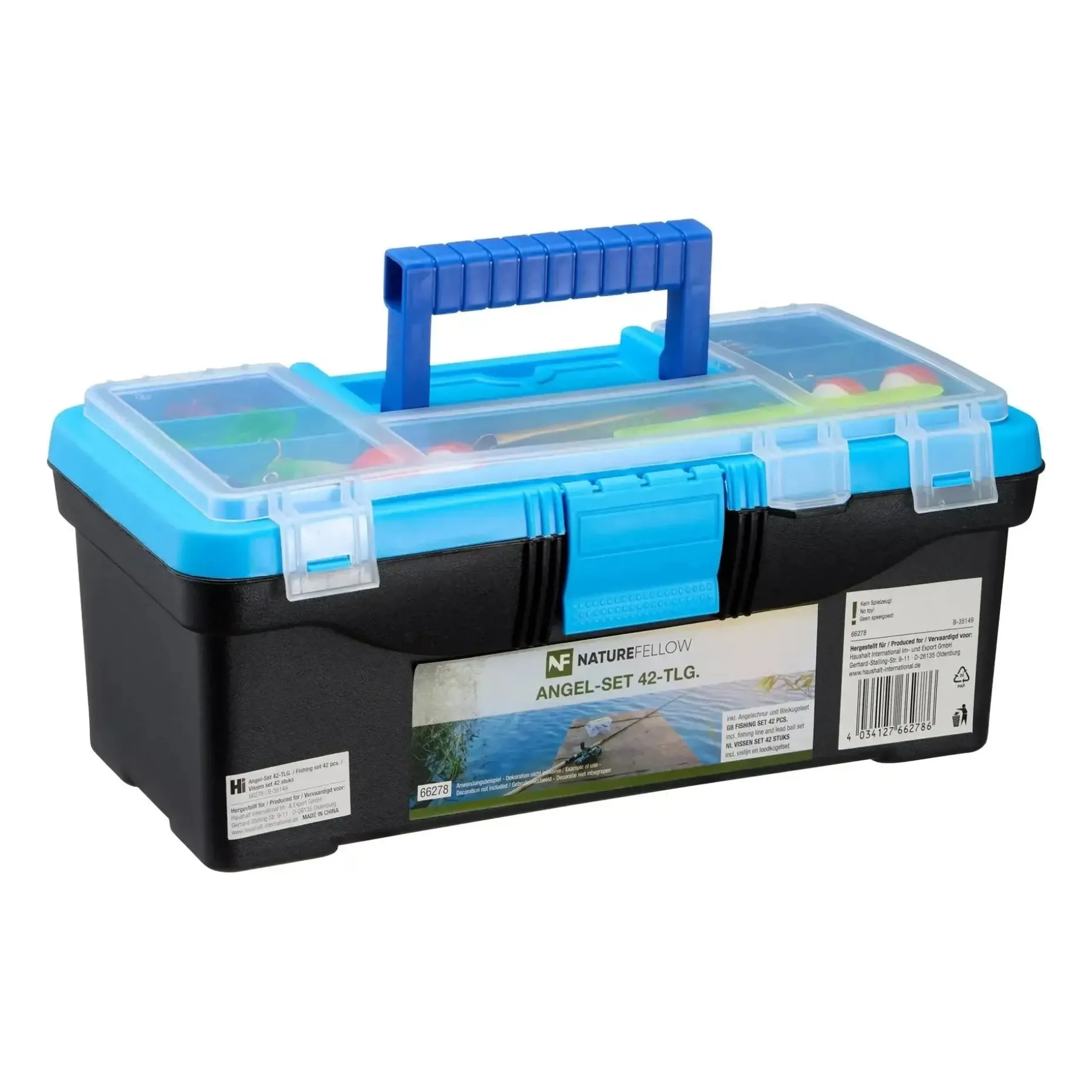 HI - Angel Koffer 42 Teile