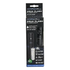 Hydracell - Taschenlampe AquaFlash schwarz