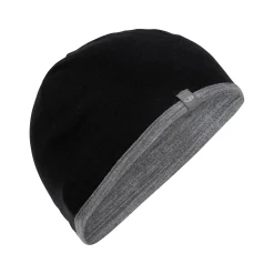 Icebreaker - Mütze Pocket Hat schwarz gritstone heather