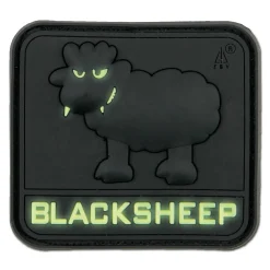 Jackets To Go - 3D-Patch BlackSheep nachleuchtend