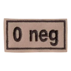 JR Emblem Co. - Abzeichen Bloodpatch 0 neg