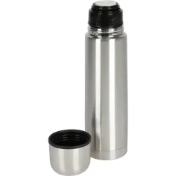 KH Security - Isolierflasche Edelstahl 0.75 L silberfarben