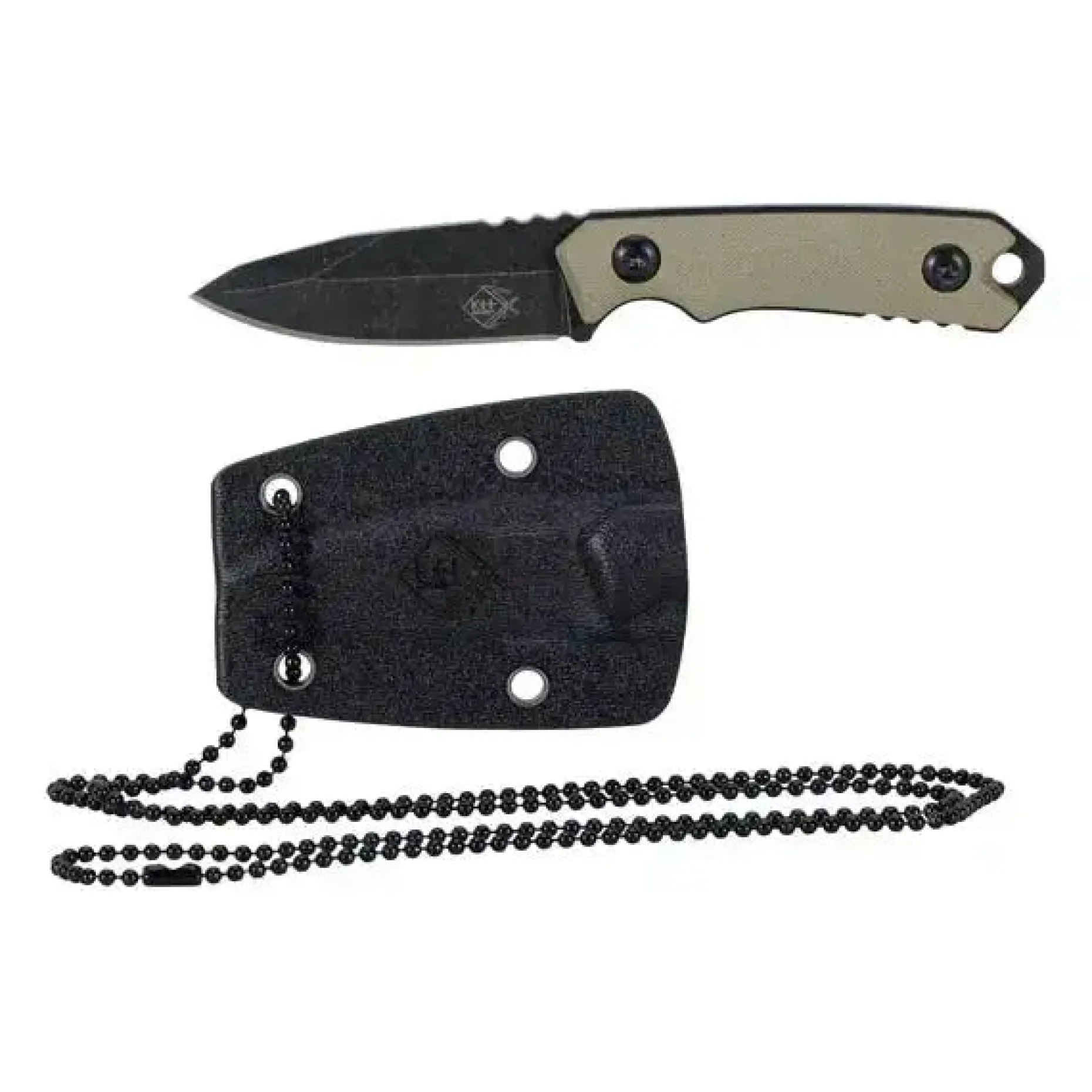 KH Security - Neck Knive desert black