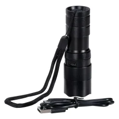 KH Security - Taschenlampe 2in1 Pro Alarm