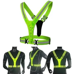 KH Security - Warnweste LED Light Reflect neongelb