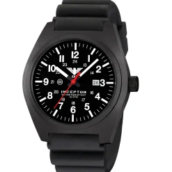 KHS - Armbanduhr Inceptor Black Steel Diverband