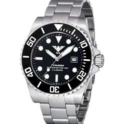 KHS - Armbanduhr Typhoon Steel Stahlband