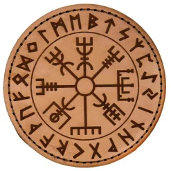 MD-Textil - Lederpatch Vegvísir