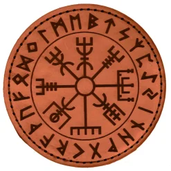 MD-Textil - Lederpatch Vegvísir