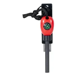 MFH - Feuerstarter mit Zündstein und Kompass