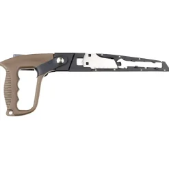 MFH - Handsäge mit Scheide und Gürtelclip braun