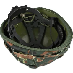 MFH - Kunststoffhelm mit Helmbezug