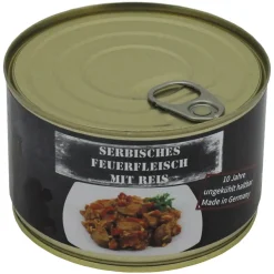 MFH - Serbisches Feuerfleisch mit Reis Vollkonserve 400 g