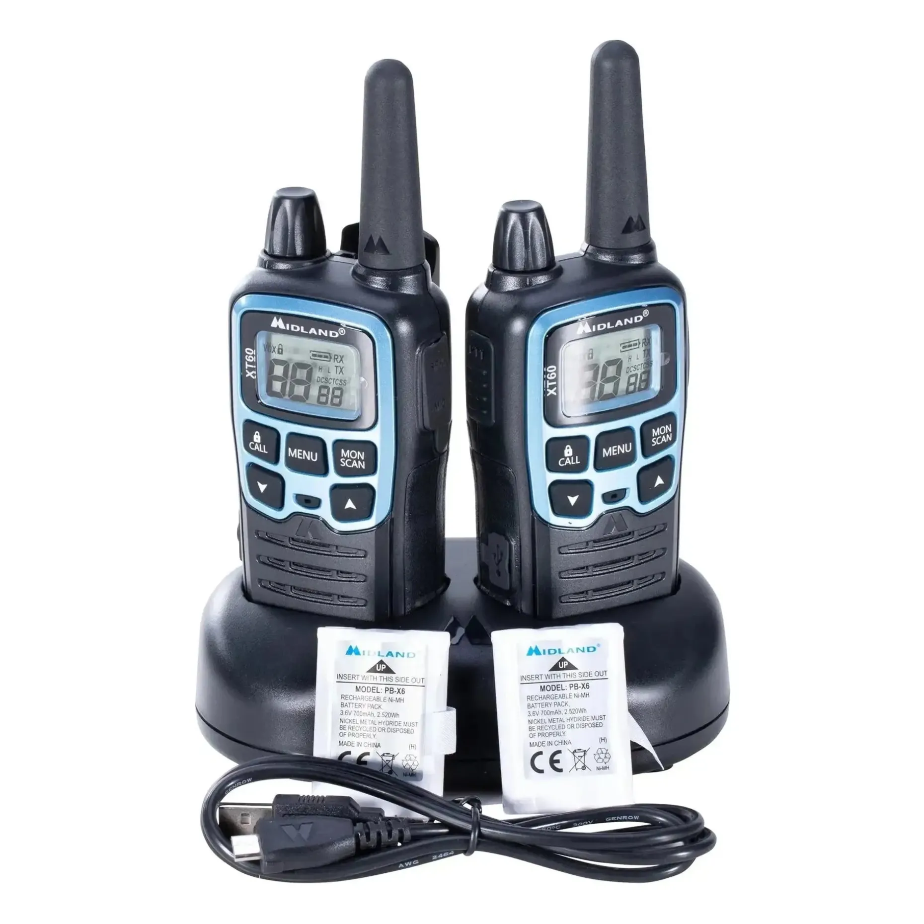 Midland - Funkgerät XT60 Paar PMR+LPD