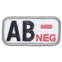 Mil-Spec Monkey - Patch Blutgruppe AB Neg