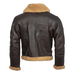 Mil-Tec - Britische Bomberjacke RAF Lammfell