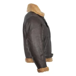 Mil-Tec - Britische Bomberjacke RAF Lammfell