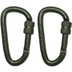 Mil-Tec - Karabiner Schraubverschluss 2er Set
