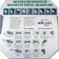 Mil-Tec - Multifunktionstuch Headscarf