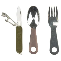 Mil-Tec - Outdoor Essbesteck-Set mit Taschenmesser